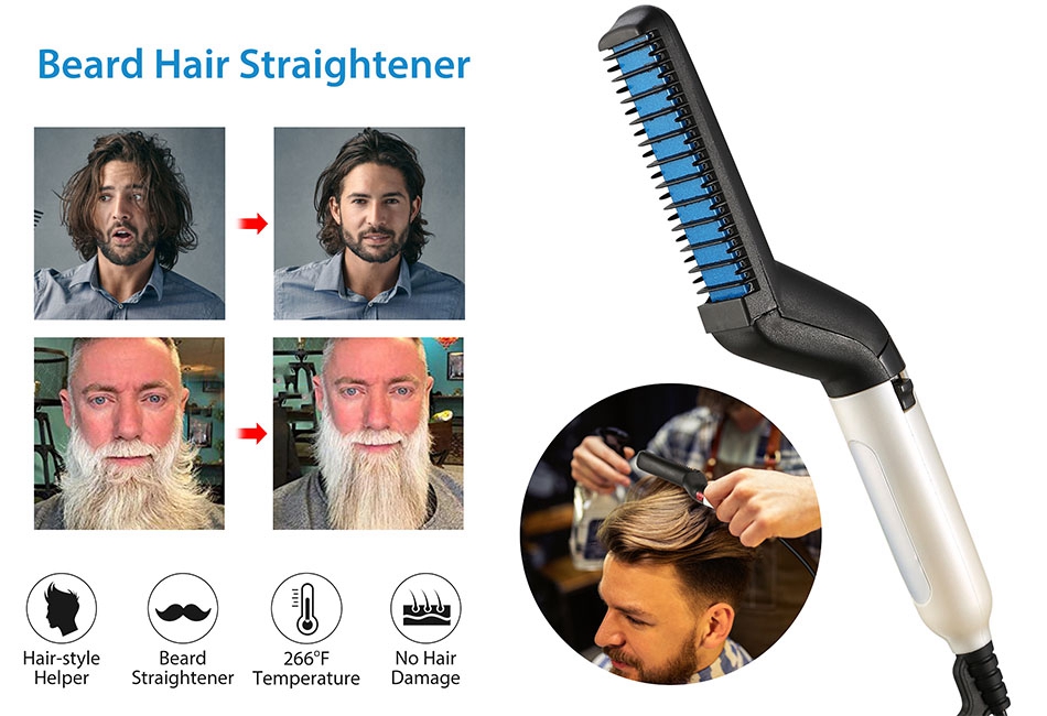 beard and hair straightener