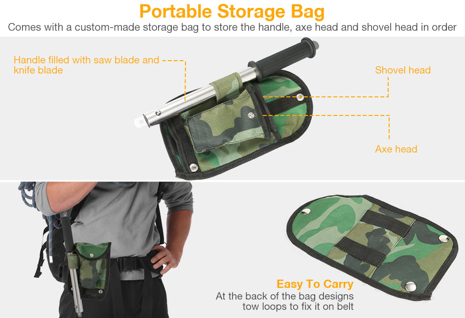 6-in-1 Survival Emergency Camping Hiking Knife Shovel Axe Saw Gear Kit Tools US 11 6-in-1 Survival Emergency Camping Hiking Knife Shovel Axe Saw Gear Kit Tools US 11