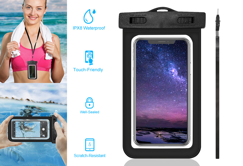 waterproof bag underwater pouch dry case