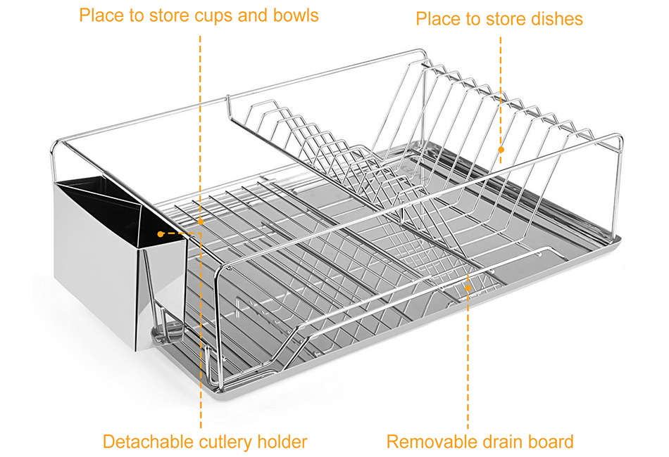 stainless steel rectangular dish pan
