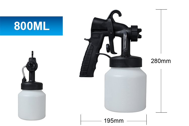 Dropship 800ML Paint Spray Painter 650W Paint Sprayer Machine 800ML/Min  Output HVLP Oil Primer Water Sprayer to Sell Online at a Lower Price
