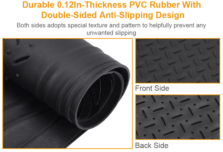 2020-2023 Ford Expedition Black Trunk Cargo Area Liner Tray Floor Protector Mat | LL1Z6111600AA | Third Row | More Than 45 In Length | 31 - 35 In | OE