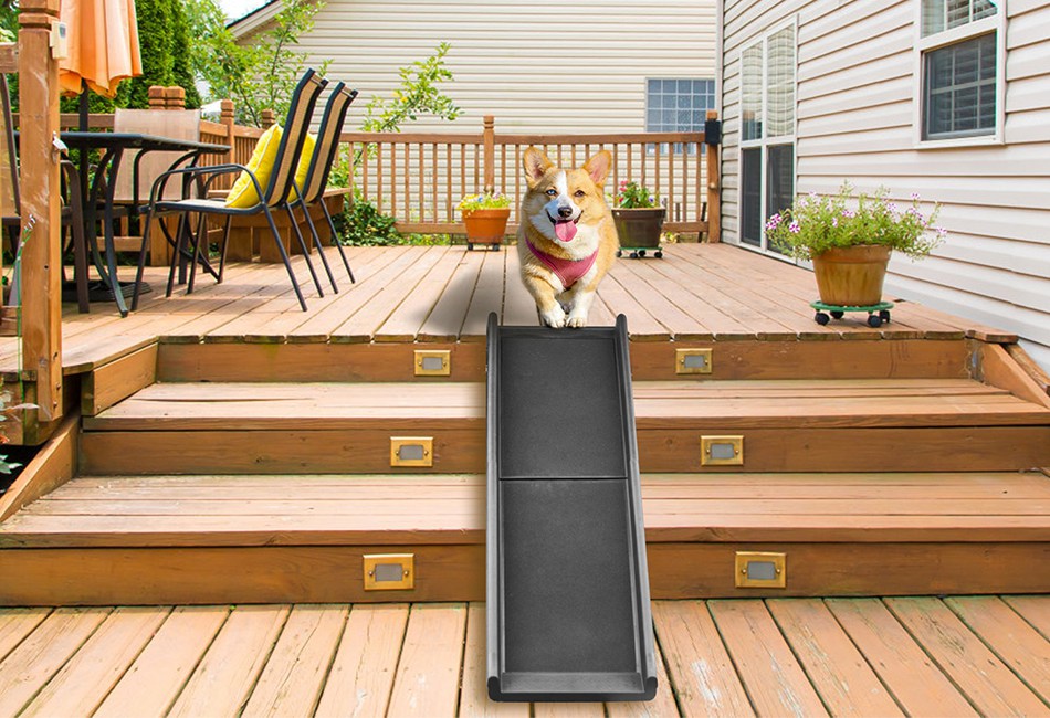 Pet Ramps for Large Dogs Folding Portable Travel Car Slip Resistant