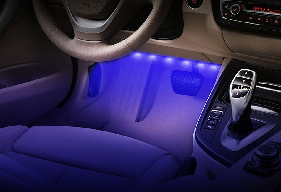 20Pcs 12V Car LED Light Strip Waterproof Auto LED Strip Interior Decoration 14834186441 eBay