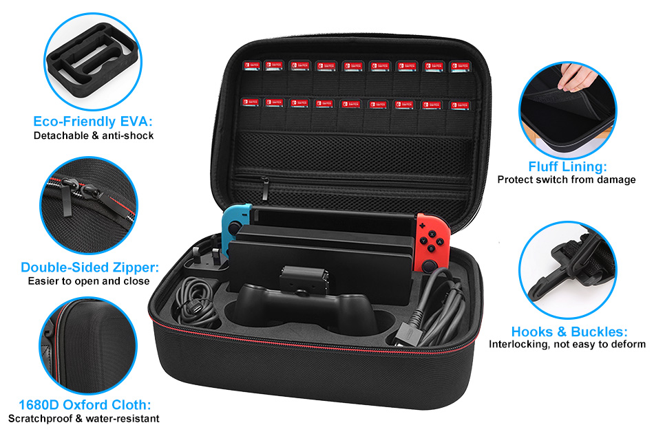 Switchカセット3本セット For Nintendo Switch Console Accessory Storage Carrying