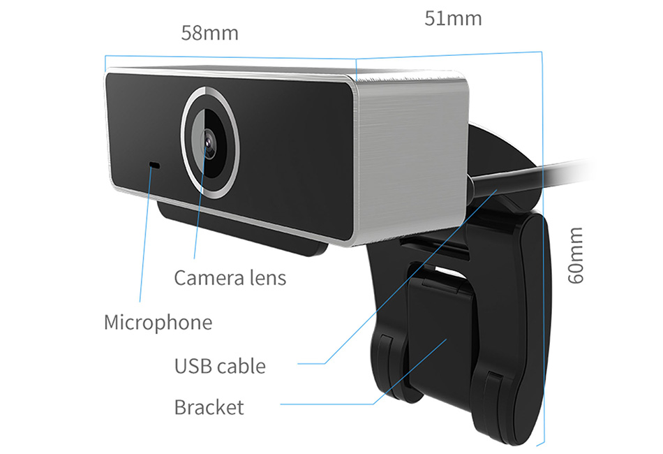 HD USB Webcam 1080P Full For PC Desktop Laptop Web Camera with ...