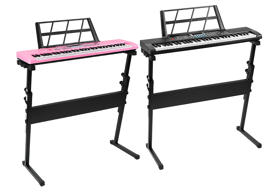61-Key Digital Music Piano Keyboard with Stand Electronic