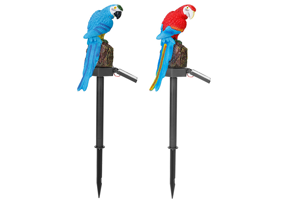 Solar Parrot Garden Light - Waterproof Outdoor Decorative Lighting For Lawn & Garden