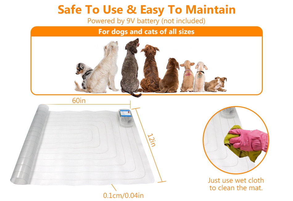 The Original Scat Mat - 12x60 Pet Training Mat for Jamaica The Original Scat Mat - 12x60 Pet Training Mat for Jamaica