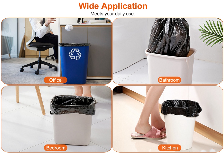 Garbage Bags Small Bathroom Pedal Bin Liners Small Bin Liner Kit