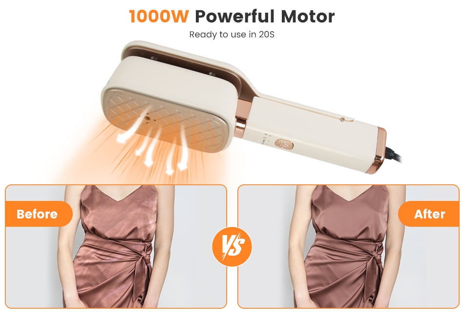 Travel Steamer for Clothes, 15S Heat Up1000W Portable Steamer,Steam & Iron & Press 3 in 1,Deep Wrinkle Removal, Heat-protective Gloves & Storage... Travel Steamer for Clothes, 15S Heat Up1000W Portable Steamer,Steam & Iron & Press 3 in 1,Deep Wrinkle Removal, Heat-protective Gloves & Storage...