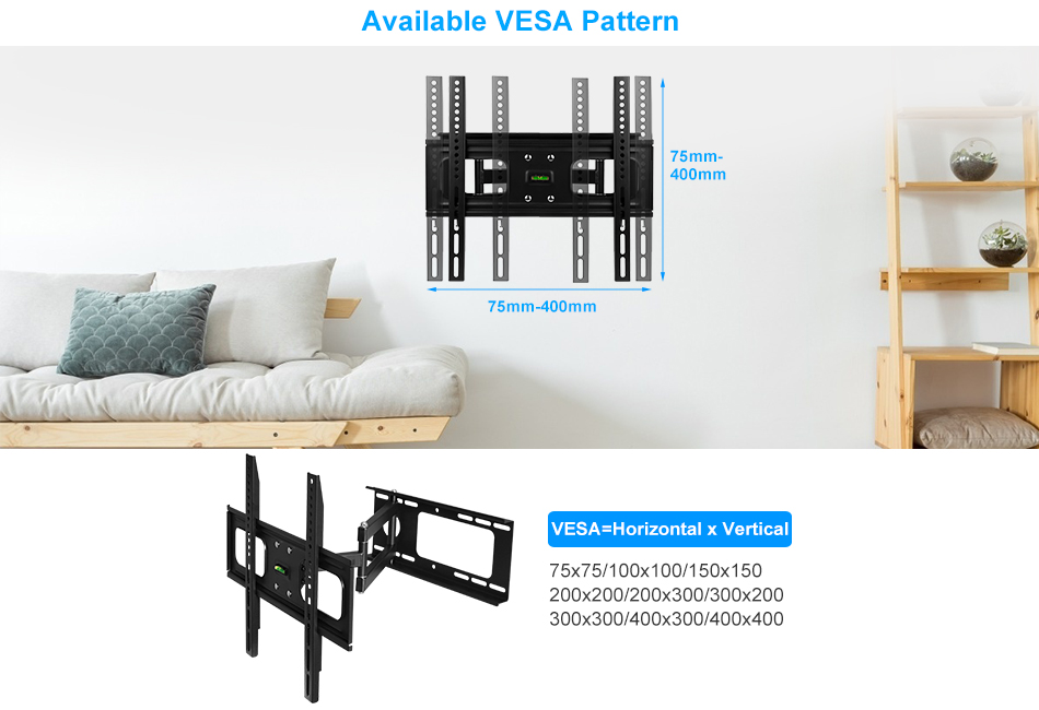 LCD Da 32" - 65" FullMotion Slim Per Montaggio A Parete - Foto 9