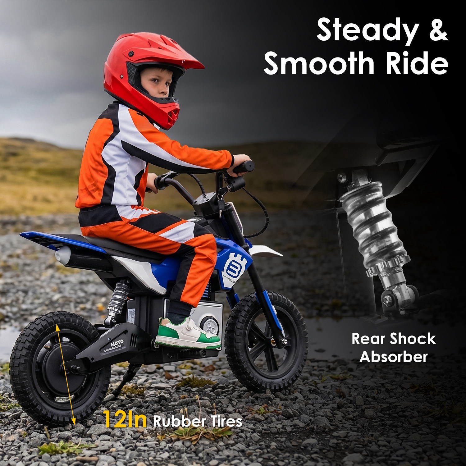 Electric Motocross Toy Image 3