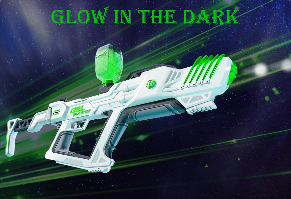 Gel Blaster Starfire XL Glow-In-The-Dark Supersized Toy with Water